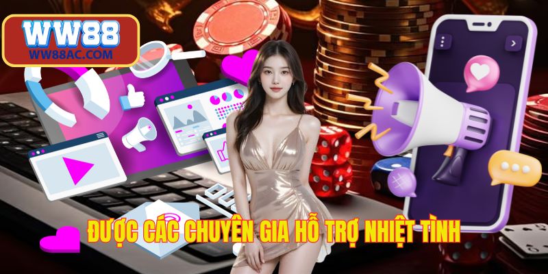 Ứng viên liên tục nhận được sự chăm sóc từ chuyên gia