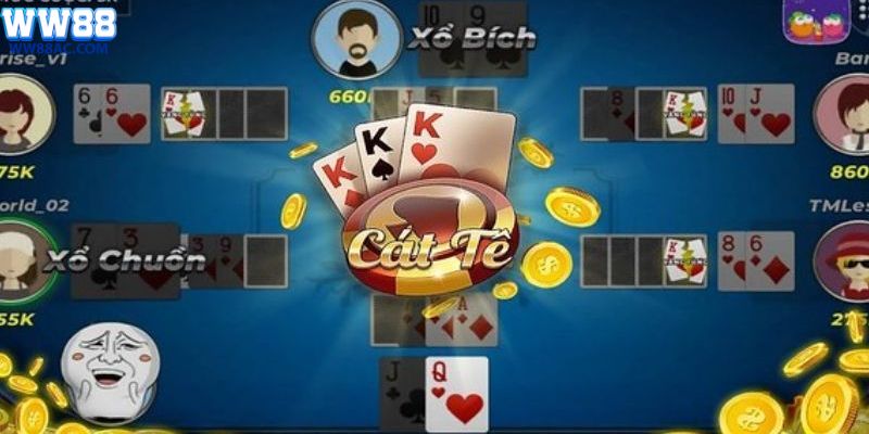 Luật đánh bài Catte trải qua 6 vòng chơi