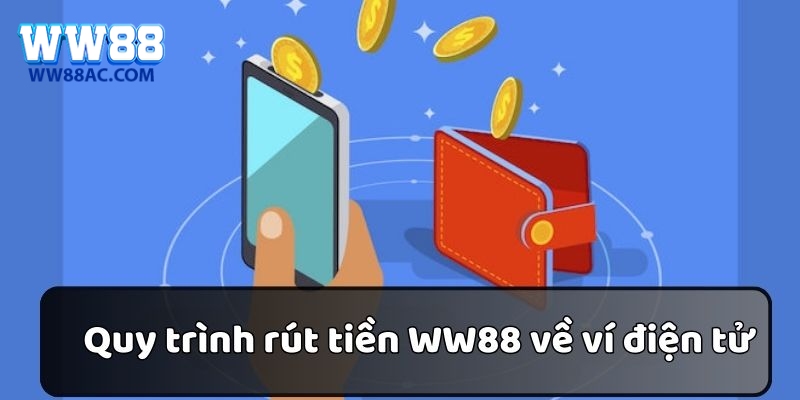 Thao tác rút tiền từ hệ thống WW88 về ví điện tử